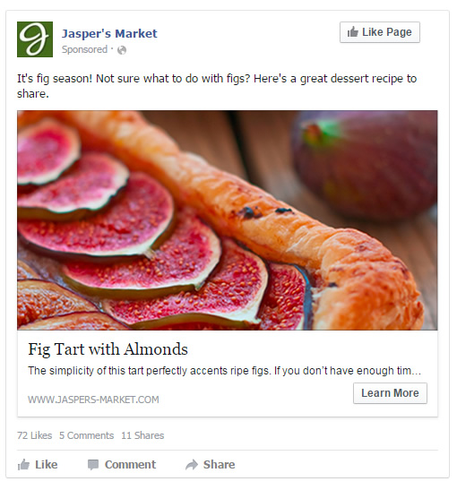 jaspers market sample ad