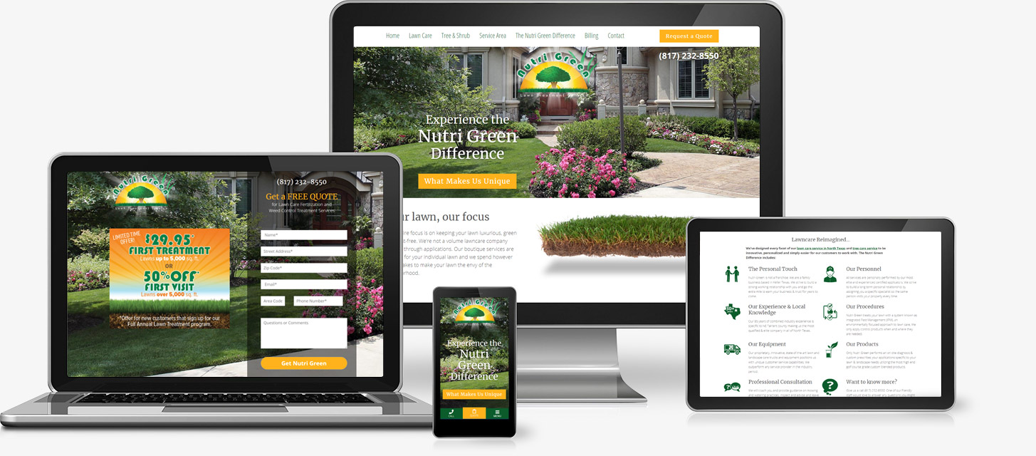 Services provided to Nutri Green Lawn Treatment Service Services provided to Nutri Green Lawn Treatment Service