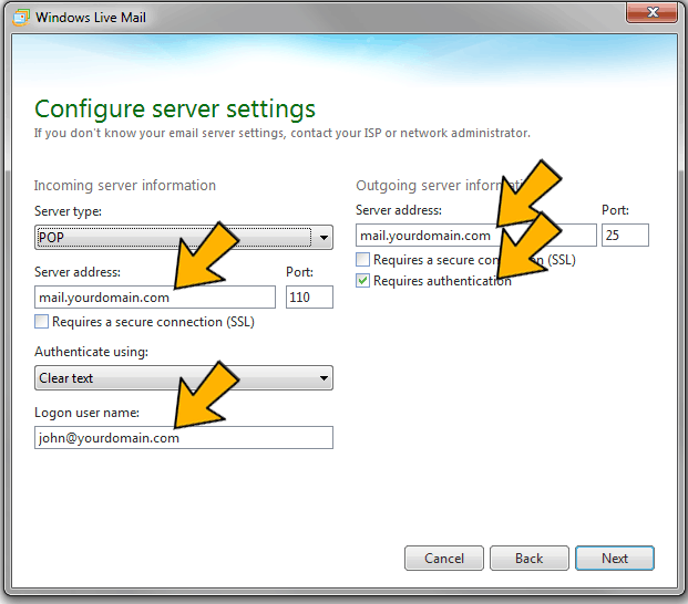 windows live mail setup windows 7 windows live mail setup windows 7